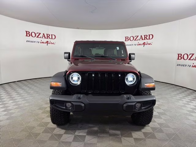 2022 Snazzberry Pearlcoat Jeep Wrangler Unlimited Willys 4X4 SUV