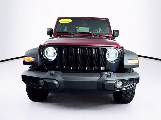 2022 Snazzberry Pearlcoat Jeep Wrangler Unlimited Willys 4X4 SUV