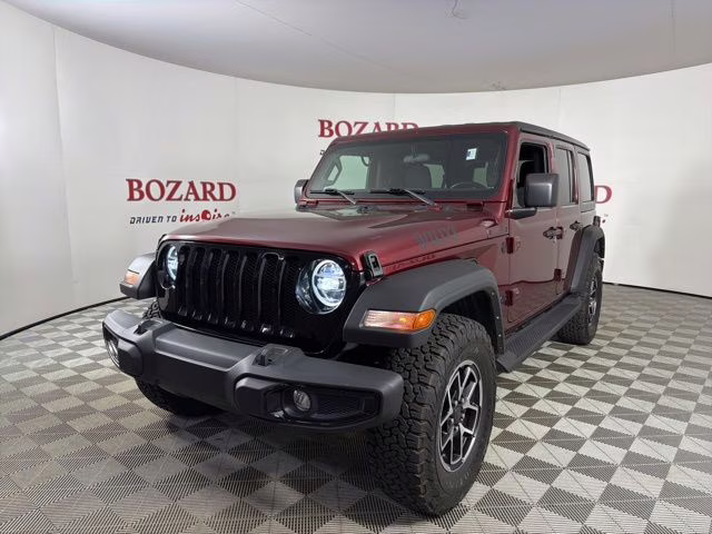2022 Snazzberry Pearlcoat Jeep Wrangler Unlimited Willys 4X4 SUV