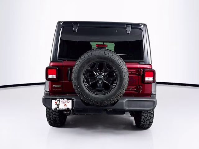 2022 Snazzberry Pearlcoat Jeep Wrangler Unlimited Willys 4X4 SUV