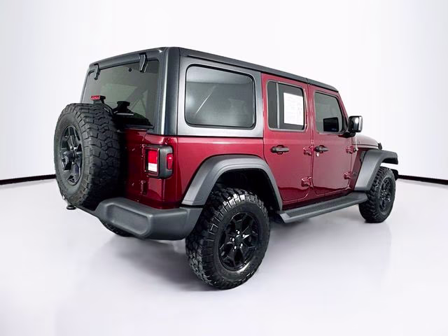 2022 Snazzberry Pearlcoat Jeep Wrangler Unlimited Willys 4X4 SUV