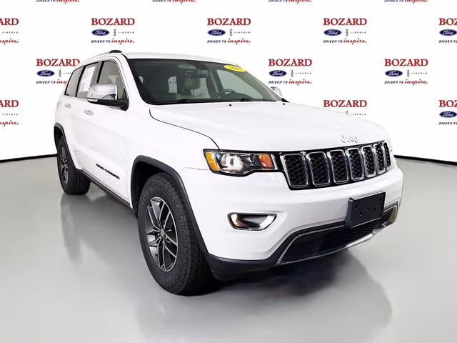 2017 Bright White Clearcoat Jeep Grand Cherokee Limited RWD SUV