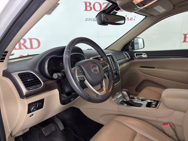 2017 Bright White Clearcoat Jeep Grand Cherokee Limited RWD SUV