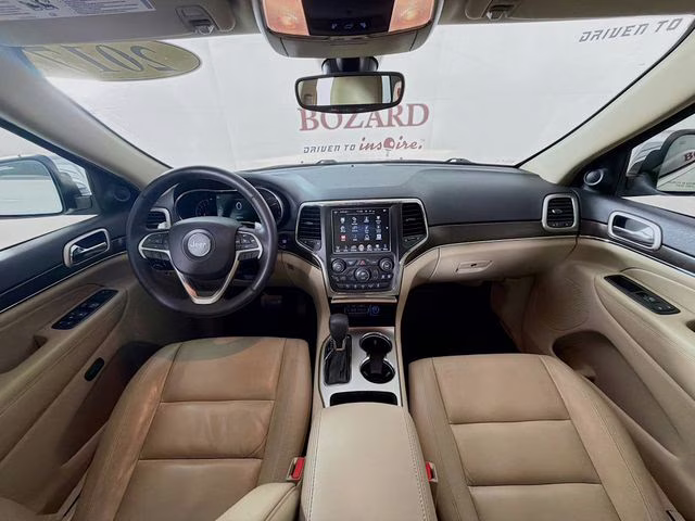 2017 Bright White Clearcoat Jeep Grand Cherokee Limited RWD SUV