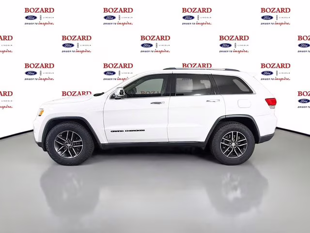 2017 Bright White Clearcoat Jeep Grand Cherokee Limited RWD SUV