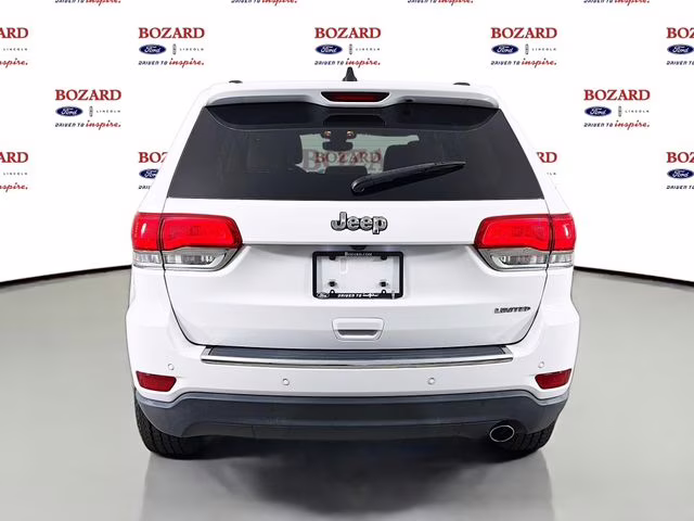 2017 Bright White Clearcoat Jeep Grand Cherokee Limited RWD SUV