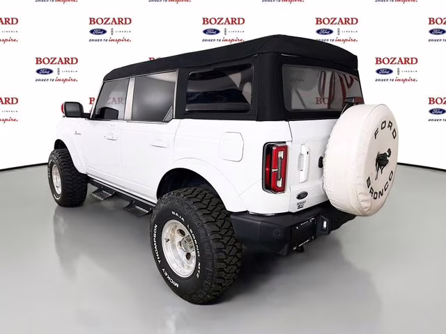 2023 Oxford White Ford Bronco Outer Banks 4X4 SUV