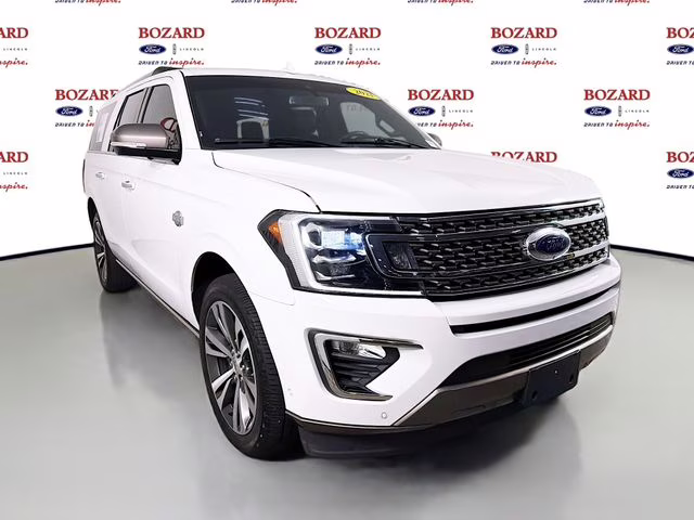 2021 White Metallic Ford Expedition Max King Ranch RWD SUV