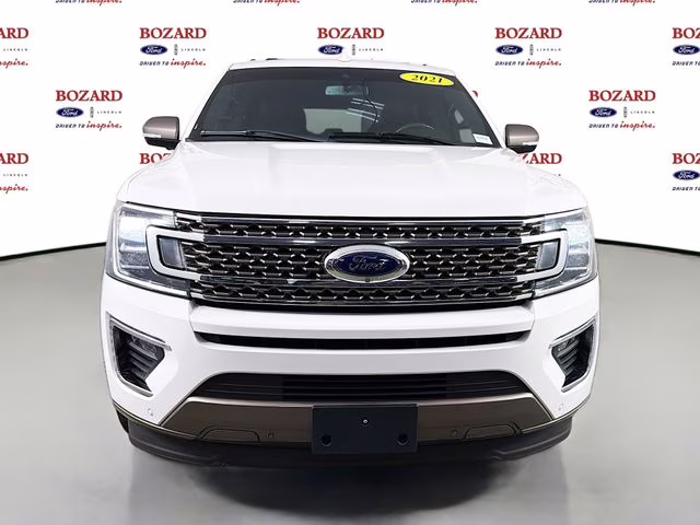 2021 White Metallic Ford Expedition Max King Ranch RWD SUV