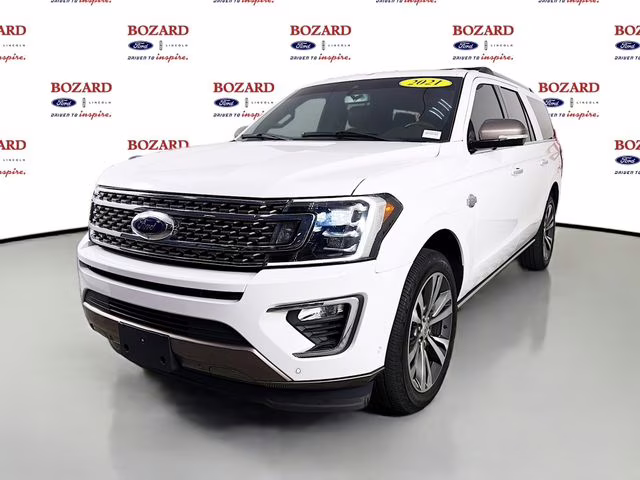 2021 White Metallic Ford Expedition Max King Ranch RWD SUV