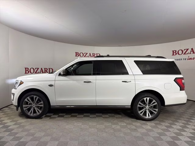 2021 White Metallic Ford Expedition Max King Ranch RWD SUV