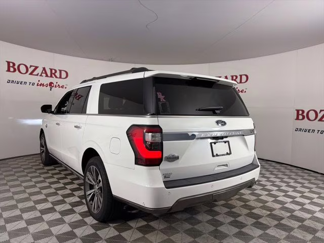 2021 White Metallic Ford Expedition Max King Ranch RWD SUV