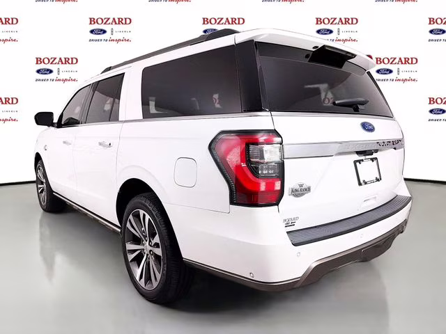 2021 White Metallic Ford Expedition Max King Ranch RWD SUV