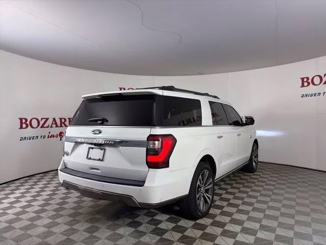2021 White Metallic Ford Expedition Max King Ranch RWD SUV