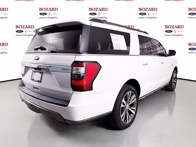 2021 White Metallic Ford Expedition Max King Ranch RWD SUV