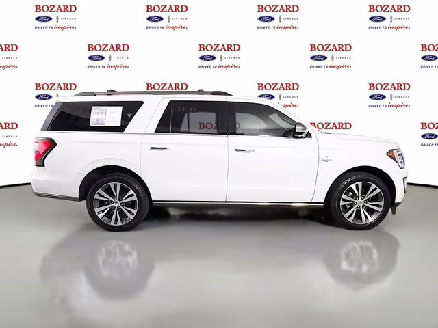 2021 White Metallic Ford Expedition Max King Ranch RWD SUV