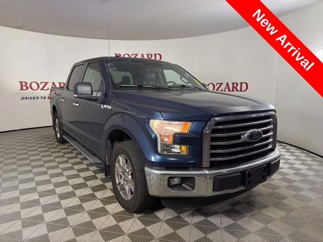 2016 Blue Ford F-150 XLT RWD Truck