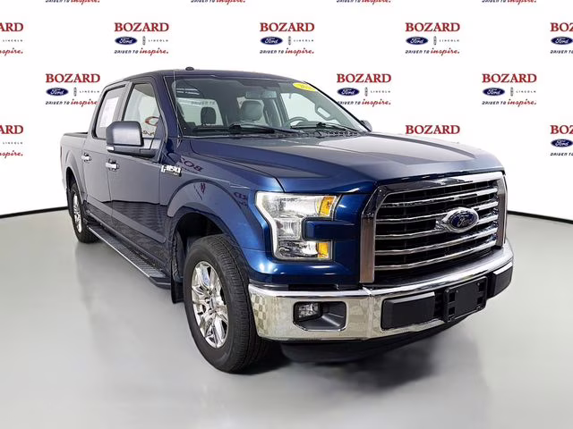 2016 Blue Ford F-150 XLT RWD Truck