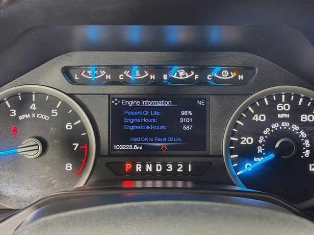 2016 Blue Ford F-150 XLT RWD Truck