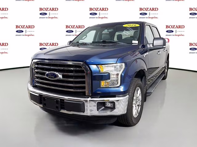 2016 Blue Ford F-150 XLT RWD Truck