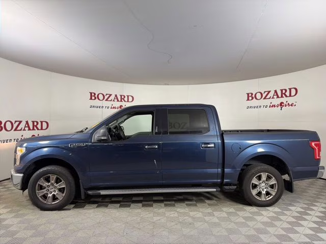 2016 Blue Ford F-150 XLT RWD Truck