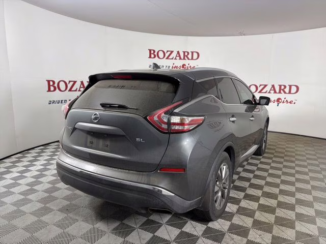 2017 Gun Metallic Nissan Murano SL FWD SUV