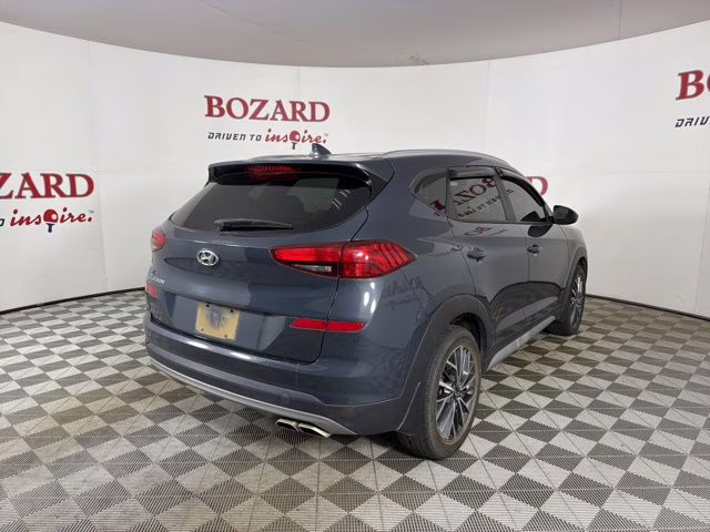 2021 Blue Hyundai Tucson SEL FWD SUV