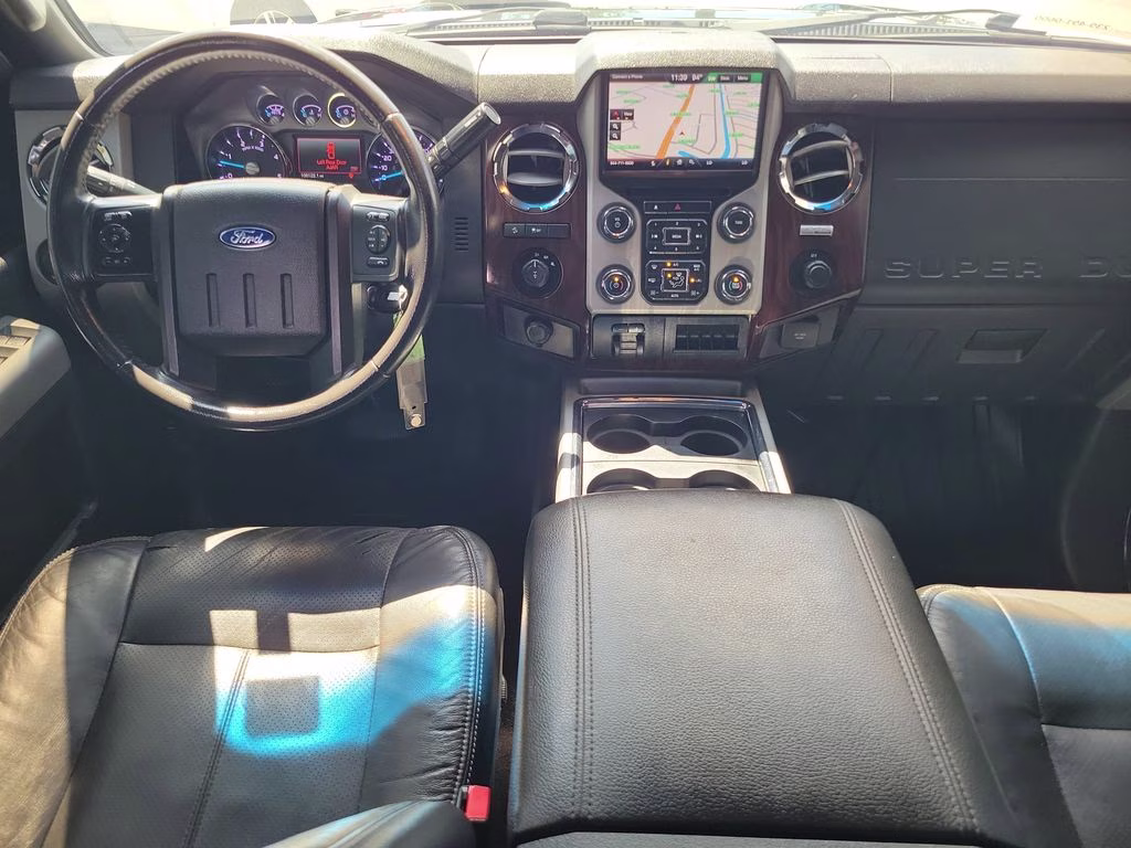 2014 Tuxedo Black Metallic Ford Super Duty F-350 SRW Lariat 4X4 Truck