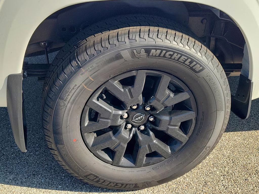 2026 Glacier White Nissan Frontier SV RWD Truck