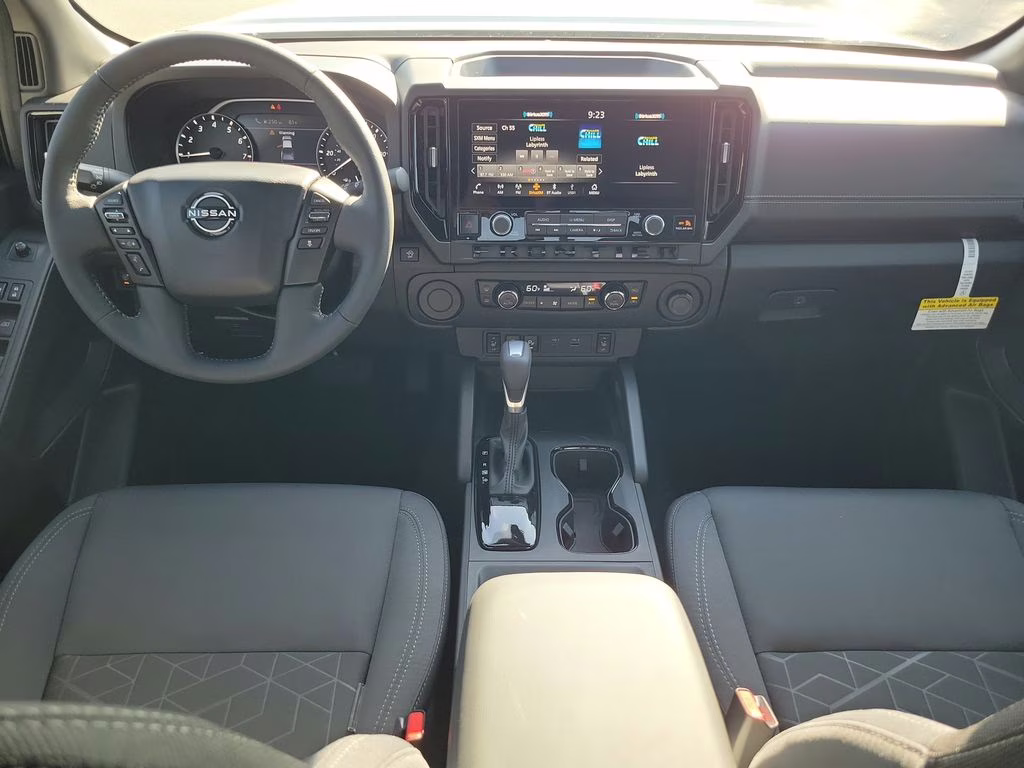 2026 Glacier White Nissan Frontier SV RWD Truck