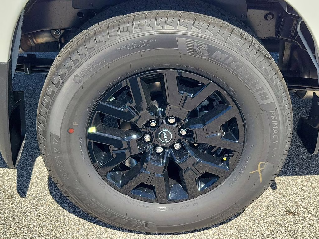 2026 Glacier White Nissan Frontier SV RWD Truck