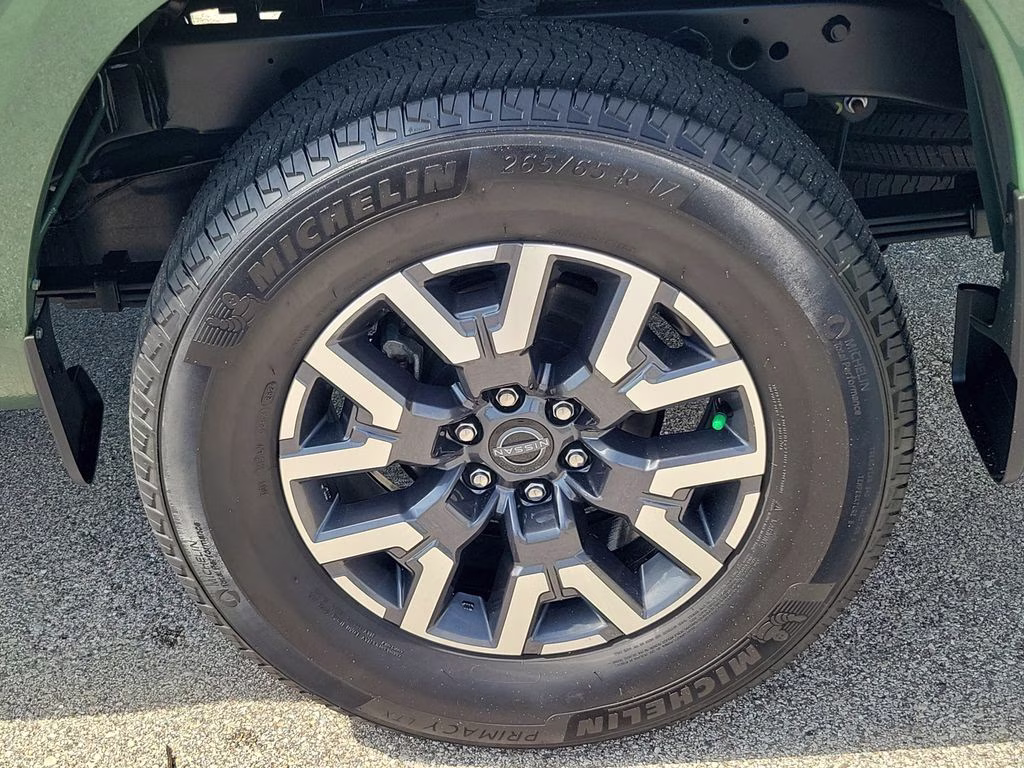 2025 Tactical Green Metallic Nissan Frontier SL 4X4 Truck