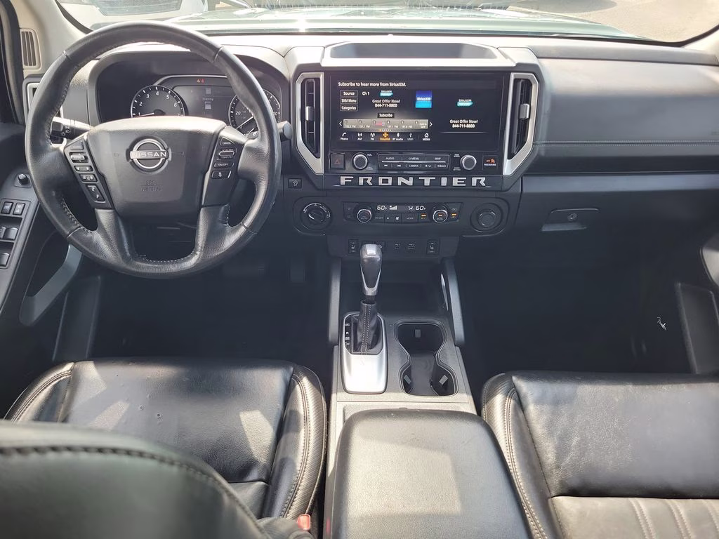 2025 Tactical Green Metallic Nissan Frontier SL 4X4 Truck
