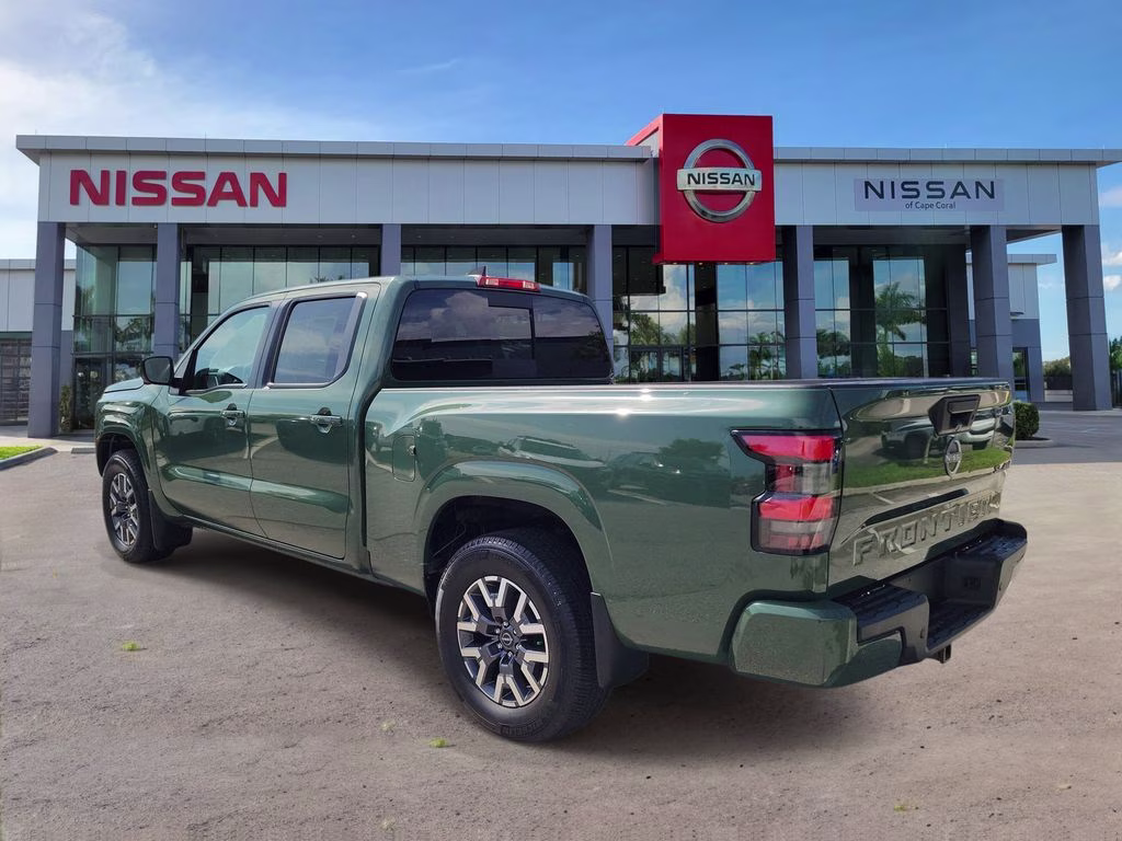 2025 Tactical Green Metallic Nissan Frontier SL 4X4 Truck