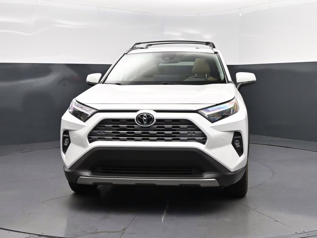 2025 Wind Chill Pearl Toyota RAV4 Hybrid Limited AWD SUV