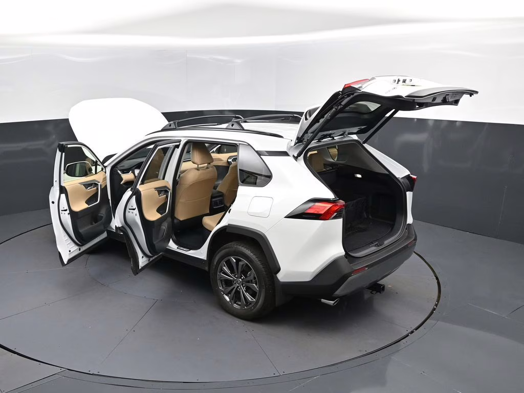 2025 Wind Chill Pearl Toyota RAV4 Hybrid Limited AWD SUV