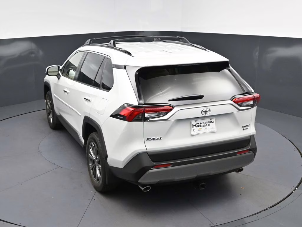 2025 Wind Chill Pearl Toyota RAV4 Hybrid Limited AWD SUV