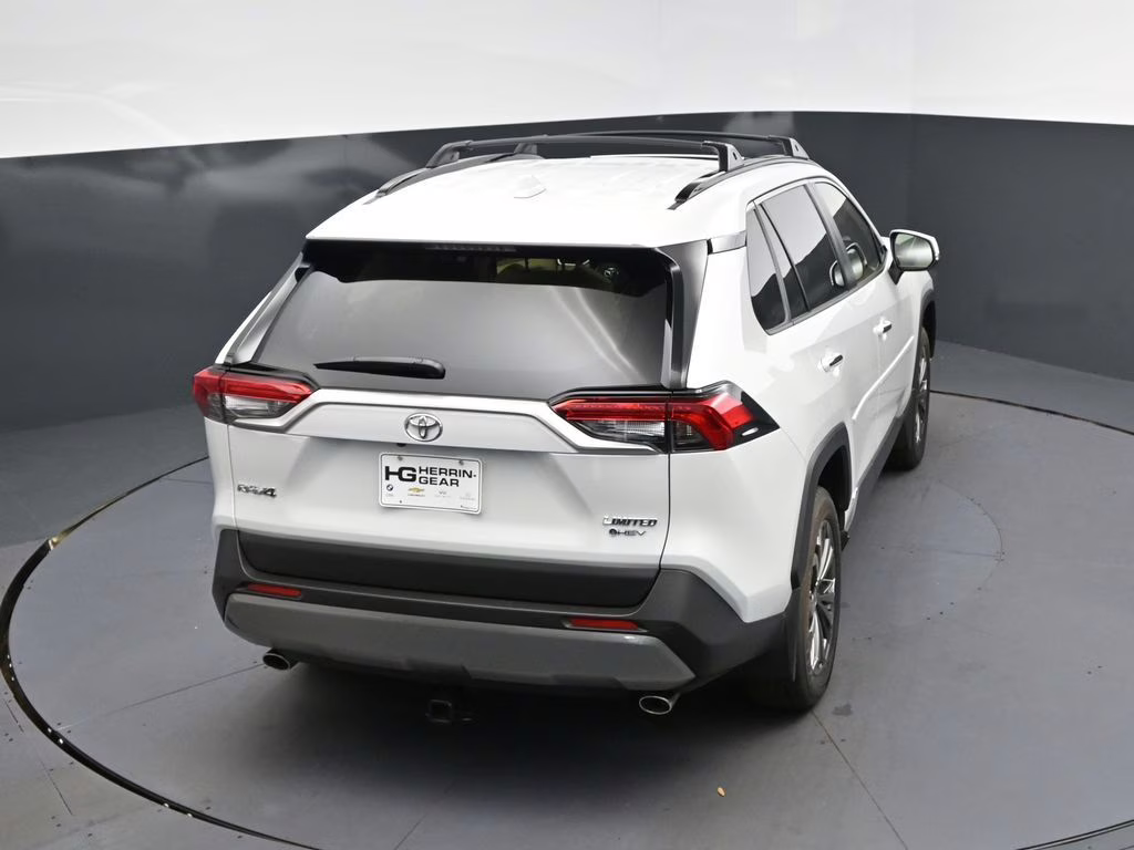 2025 Wind Chill Pearl Toyota RAV4 Hybrid Limited AWD SUV