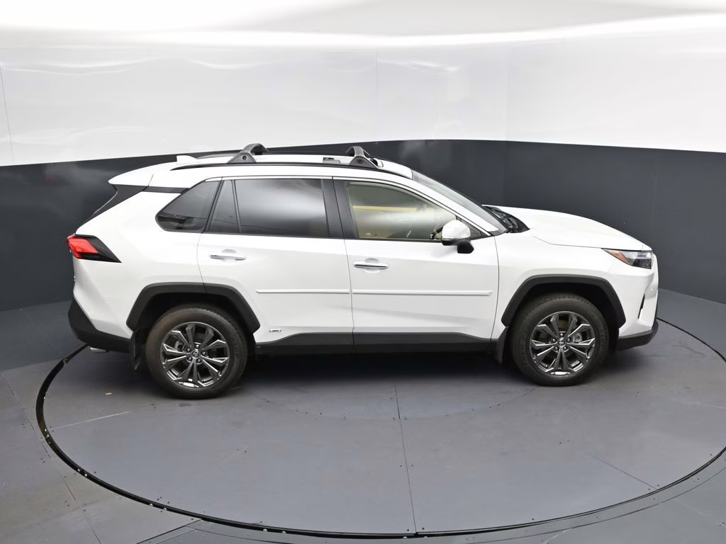 2025 Wind Chill Pearl Toyota RAV4 Hybrid Limited AWD SUV