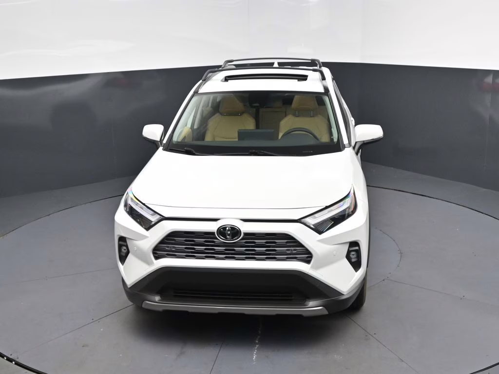 2025 Wind Chill Pearl Toyota RAV4 Hybrid Limited AWD SUV