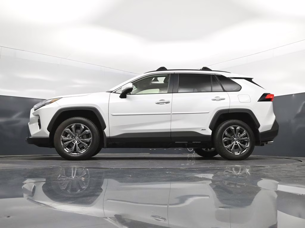 2025 Wind Chill Pearl Toyota RAV4 Hybrid Limited AWD SUV