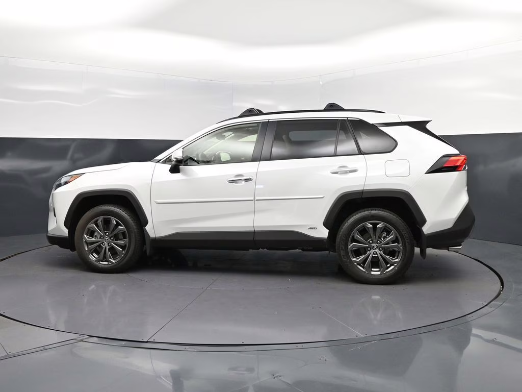 2025 Wind Chill Pearl Toyota RAV4 Hybrid Limited AWD SUV