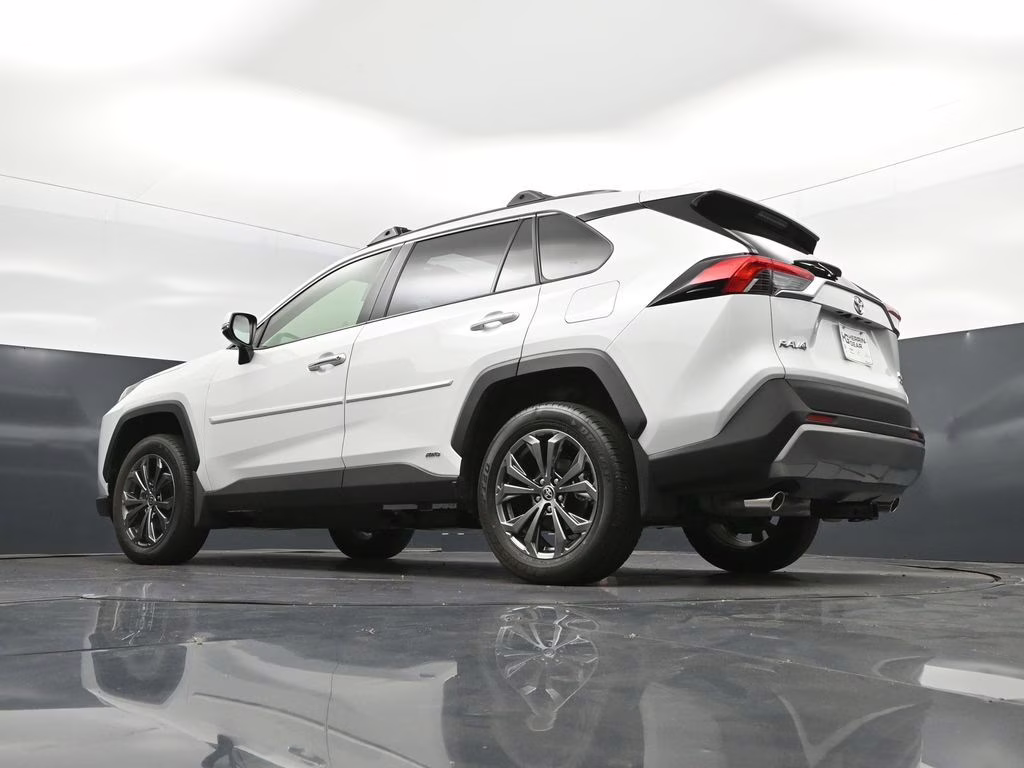 2025 Wind Chill Pearl Toyota RAV4 Hybrid Limited AWD SUV