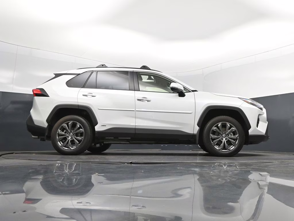 2025 Wind Chill Pearl Toyota RAV4 Hybrid Limited AWD SUV