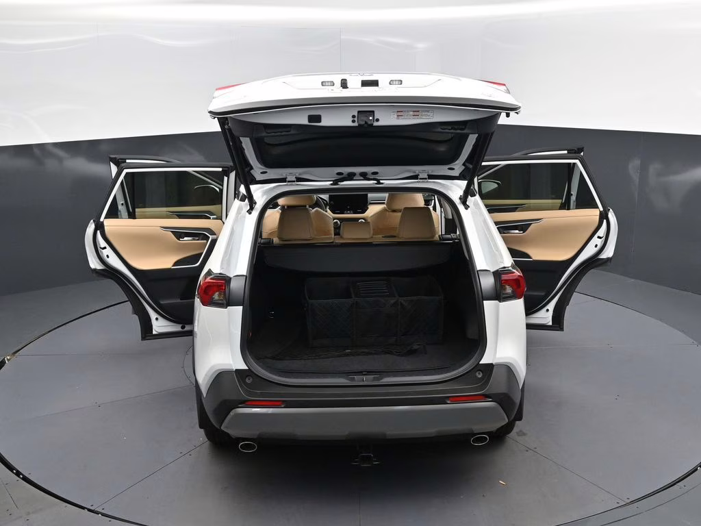 2025 Wind Chill Pearl Toyota RAV4 Hybrid Limited AWD SUV