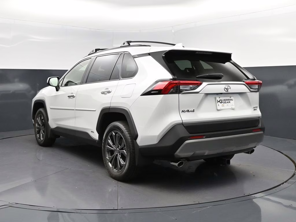 2025 Wind Chill Pearl Toyota RAV4 Hybrid Limited AWD SUV