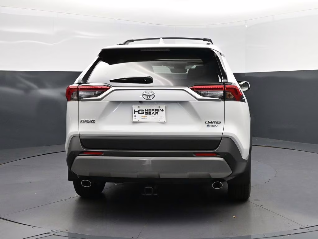 2025 Wind Chill Pearl Toyota RAV4 Hybrid Limited AWD SUV