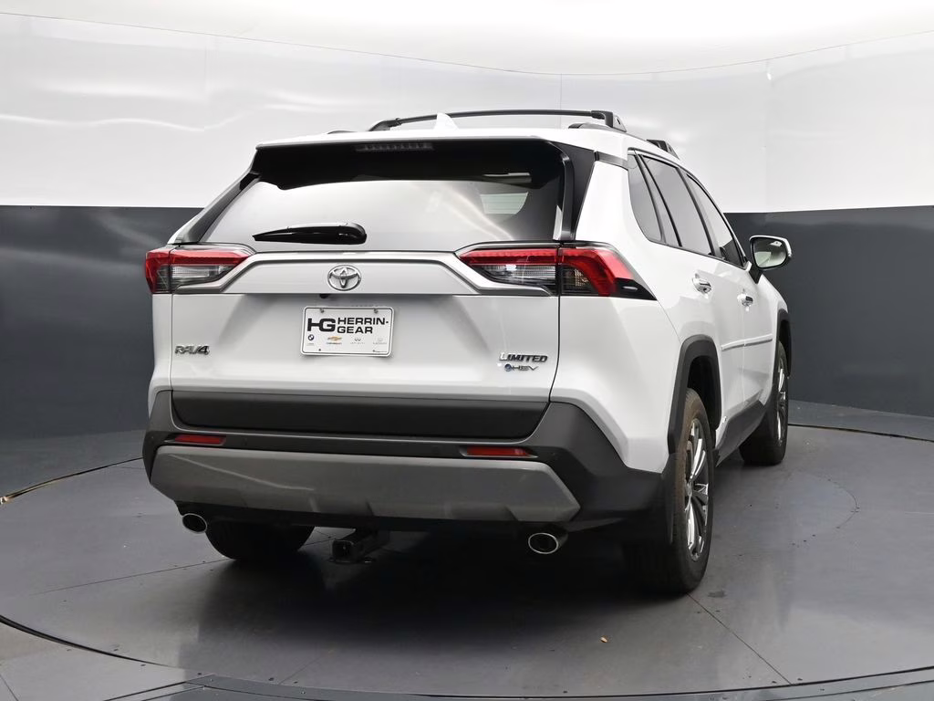 2025 Wind Chill Pearl Toyota RAV4 Hybrid Limited AWD SUV