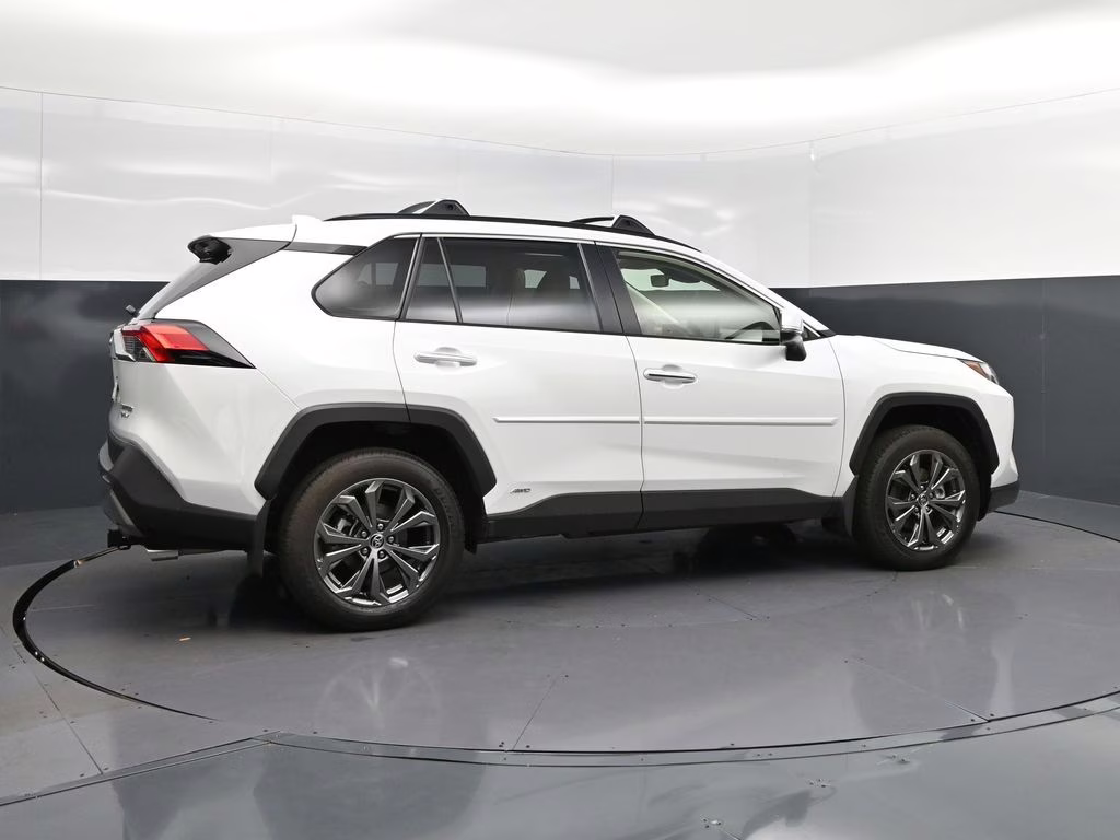 2025 Wind Chill Pearl Toyota RAV4 Hybrid Limited AWD SUV