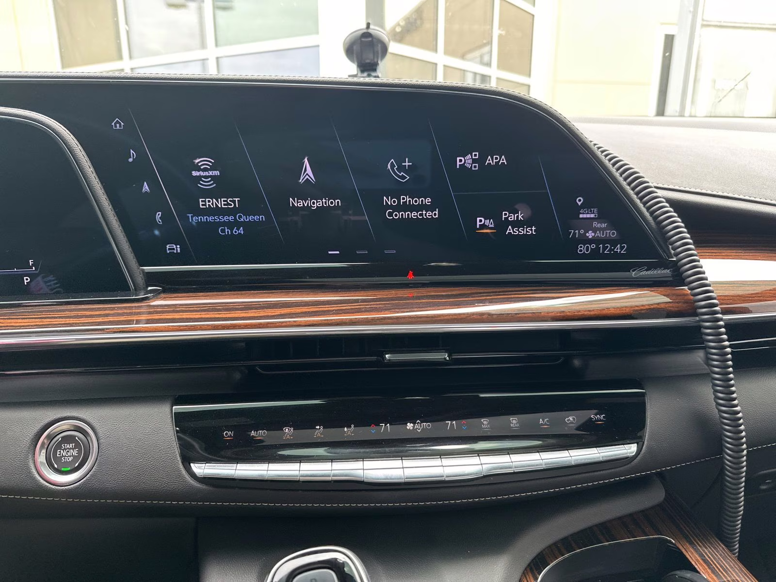 2023 Galactic Gray Metallic Cadillac Escalade Premium Luxury 4X4 SUV